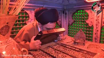 غبارروبی داخل ضریح حضرت رقیه(س) با حضور نماینده رهبرانقلاب درسوریه -  1405/04/05